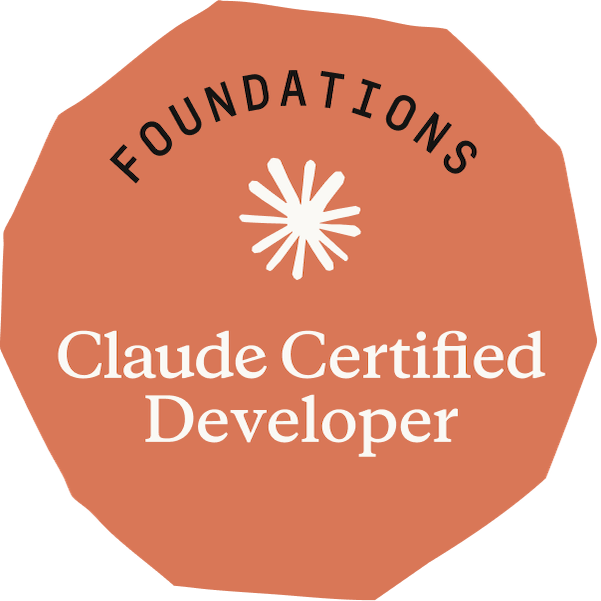 Claude Certified Developer - Foundations